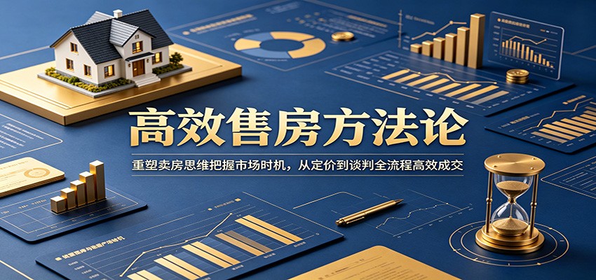 高效售房方法论：重塑卖房思维把握市场时机，从定价到谈判全流程高效成交-百货大全