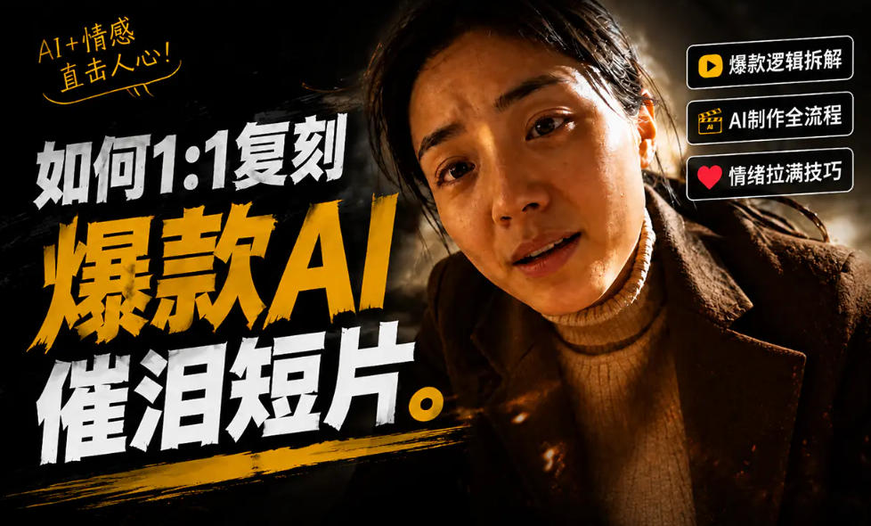 豆包+Gemini生成真人AI短剧-拆解复刻百万爆款第一人称短片，一站式讲透爆款复刻全流程-百货大全