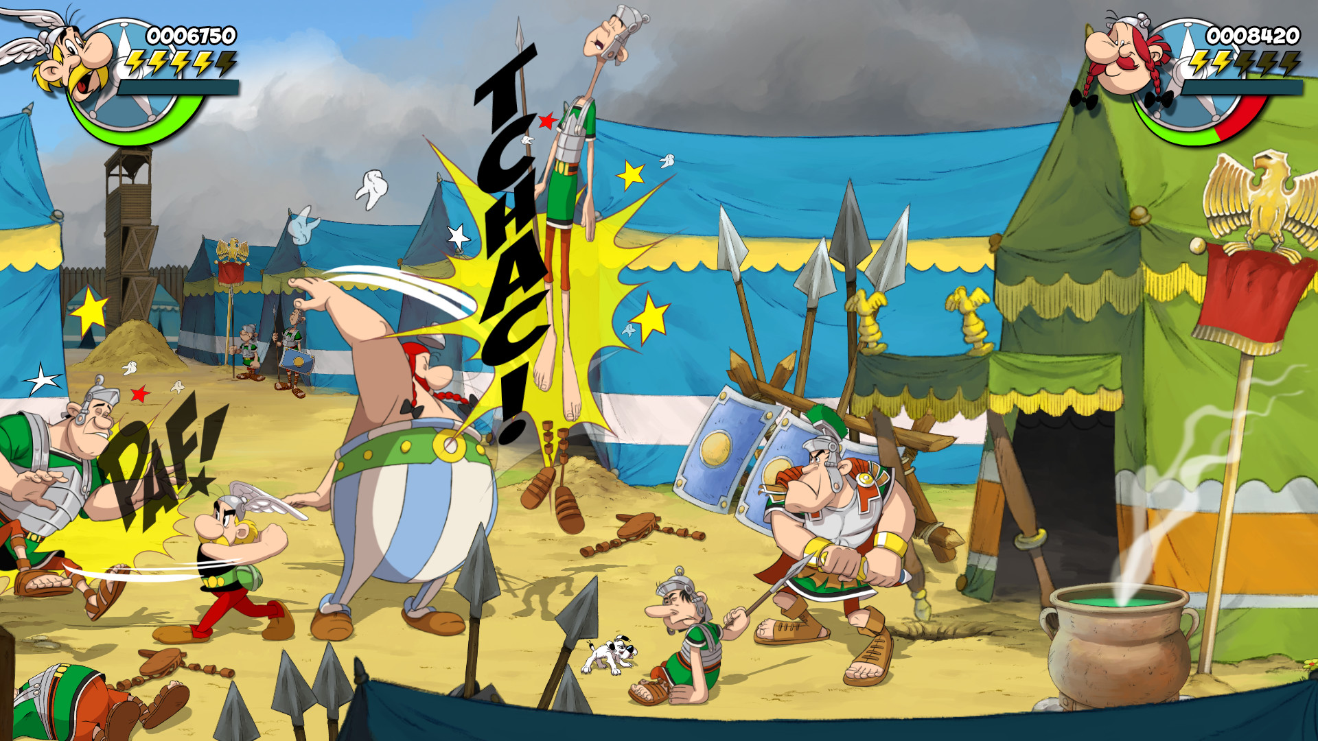 《幻想新国度：全扇飞 Asterix and Obelix Slap Them All》Switch NSZ下载-百货大全
