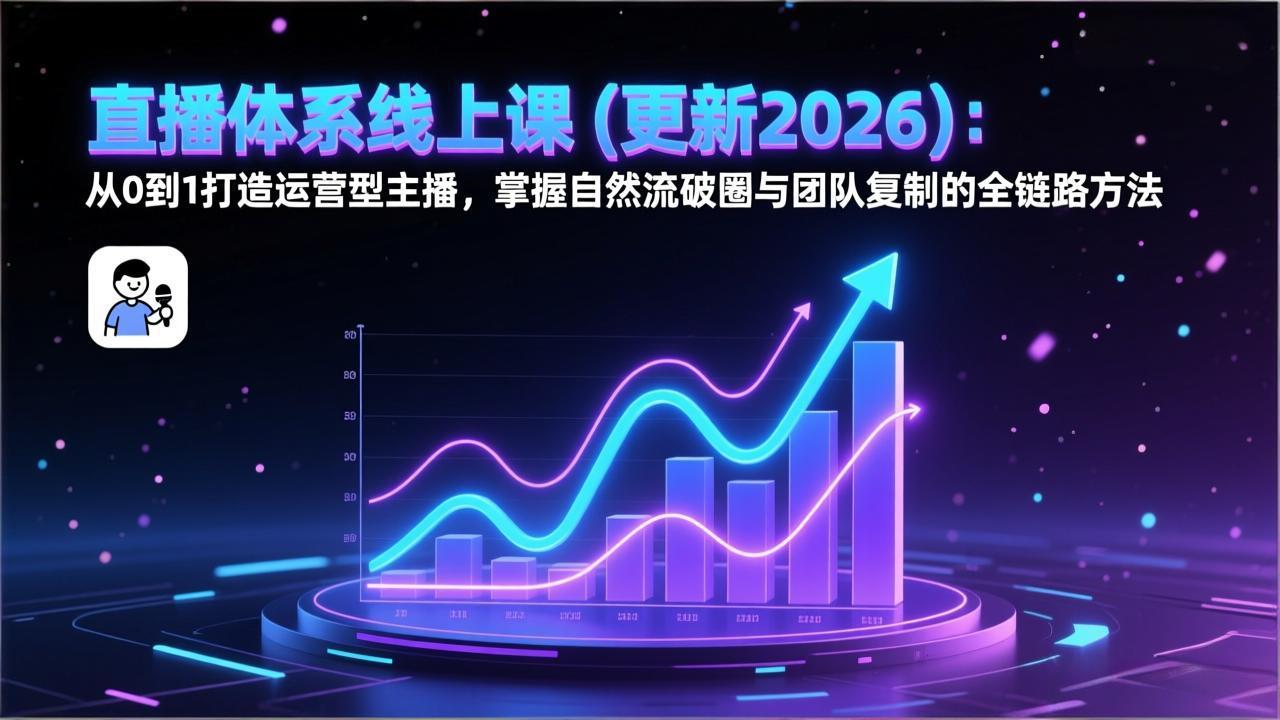 直播体系线上课(更新2026-百货大全