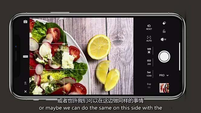 iPhone 美食摄影-掌握美食摄影造型-构图和编辑艺术-21节课-中英字幕-百货大全