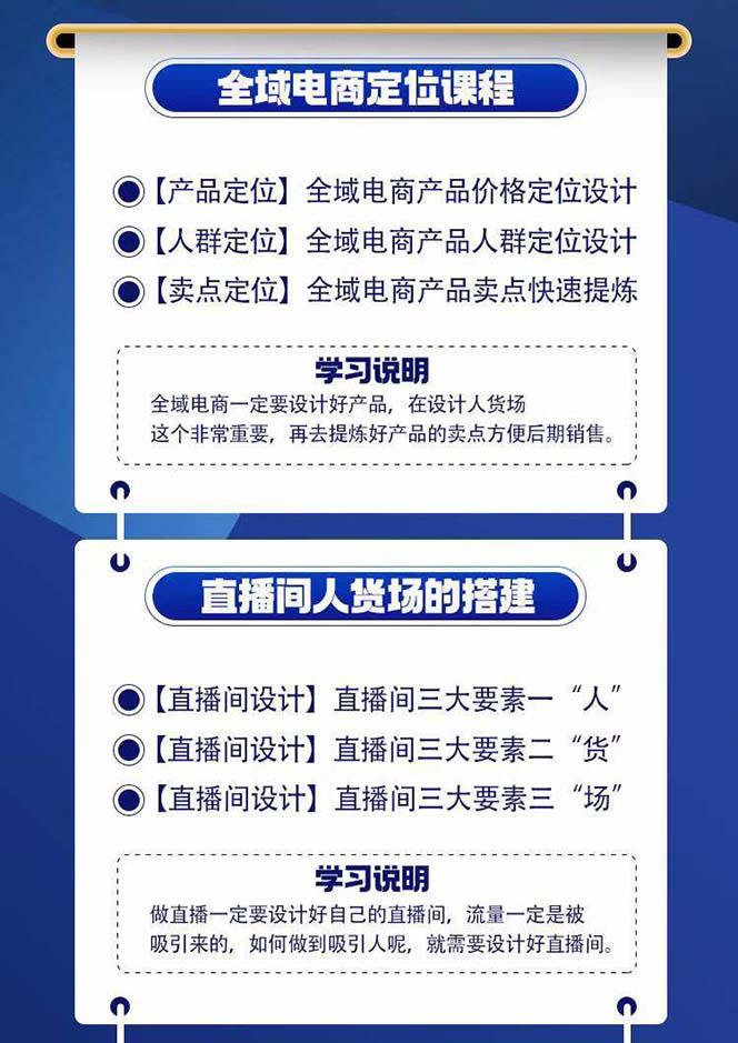 图片[2]-全域电商-粗暴玩法课：10亿销售经验干货分享！定位/免费起号/千川投流-百货大全